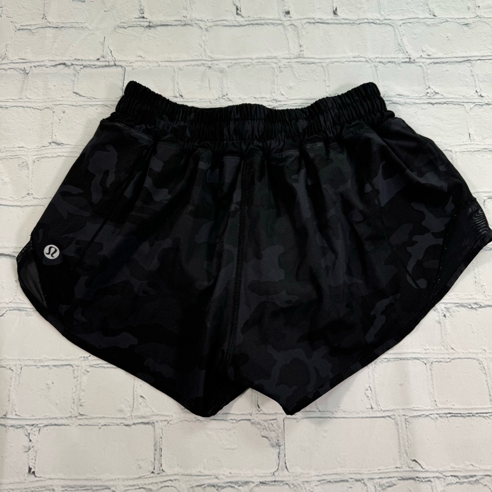 Lululemon Womens Camo Hotty Hot Short High Rise